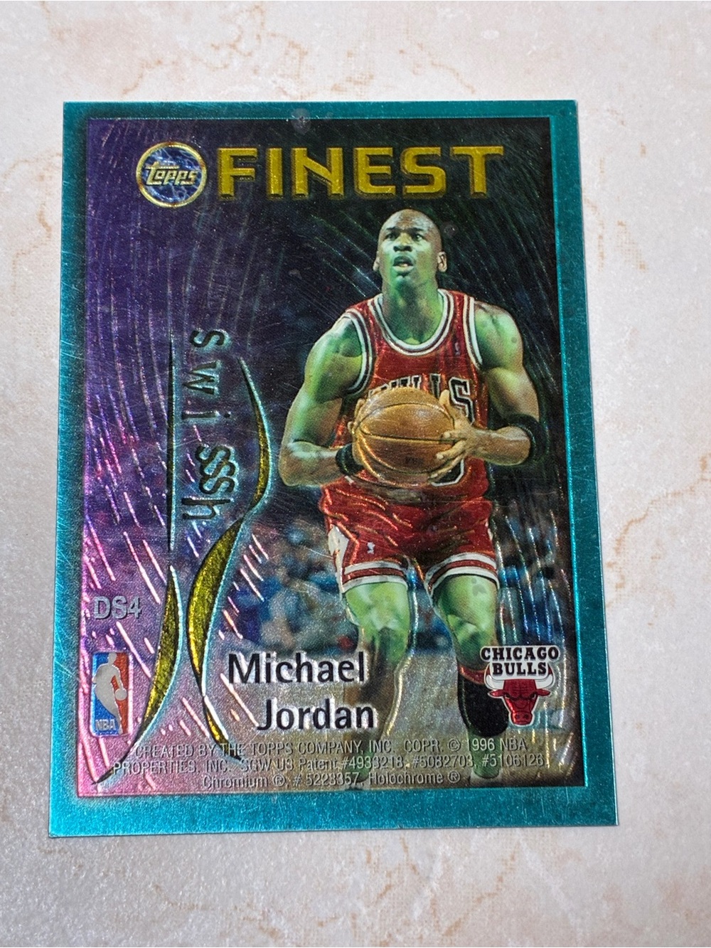 Scottie Pippen/Michael Jordan Chicago Bulls Finest Trading Card - - Picture 4 of 10